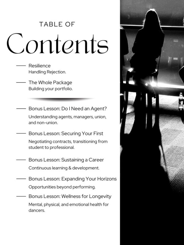 Audition Skills Curriculum
