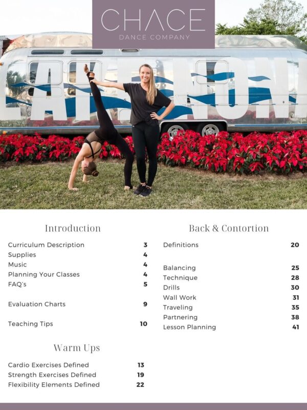 Pre Acro Curriculum Book